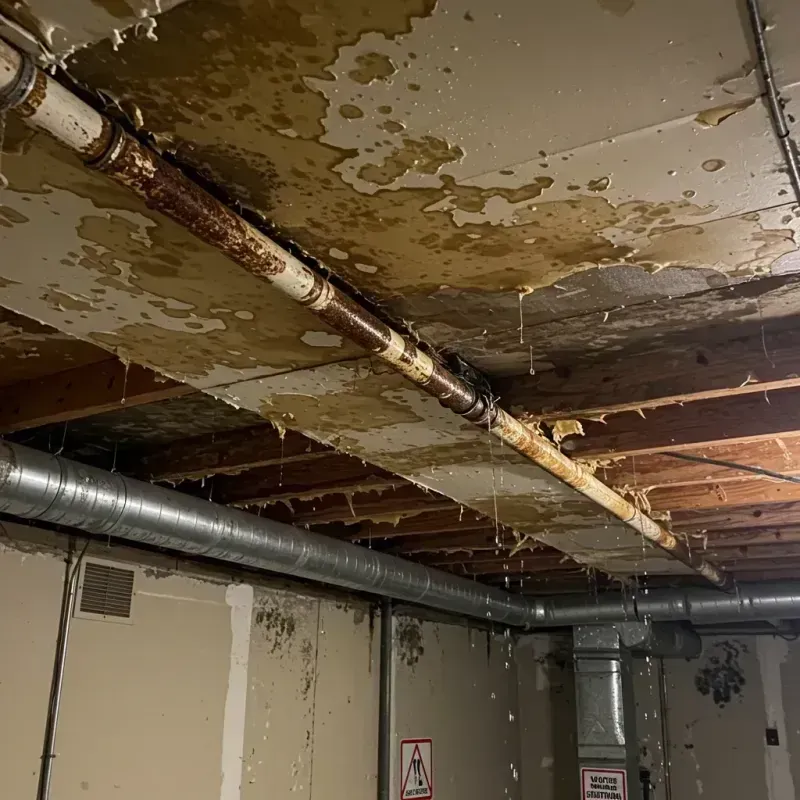 Ceiling Water Damage Repair in West Lafayette, OH