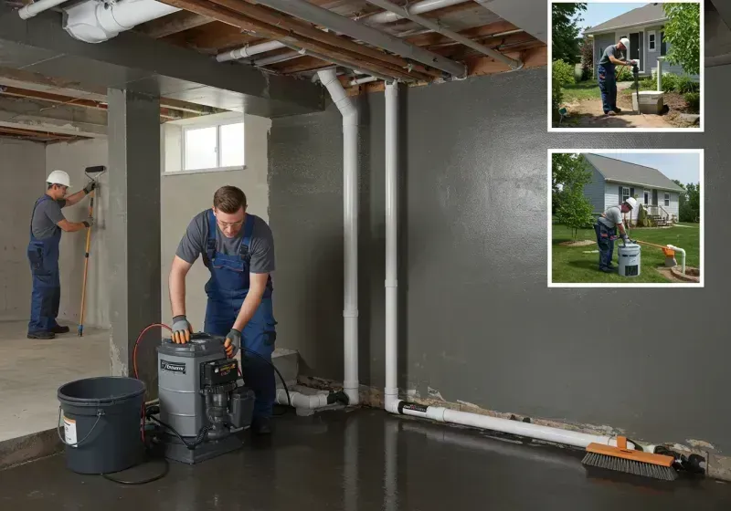 Basement Waterproofing and Flood Prevention process in West Lafayette, OH